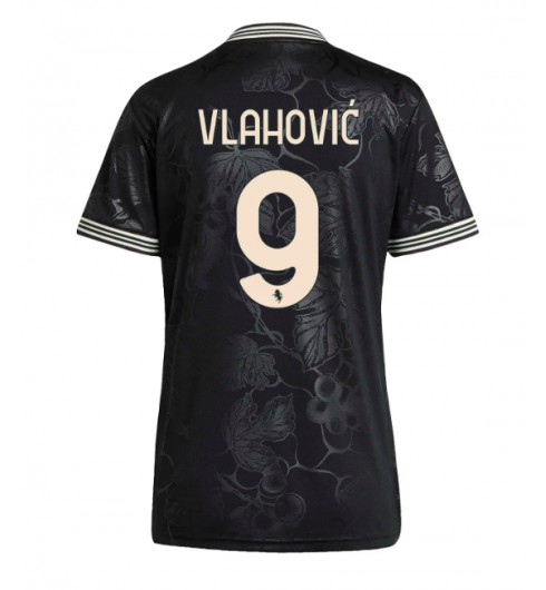 Juventus Dusan Vlahovic #9 Tredjedrakt Dame 2025-26 Korte ermer Juventus Dusan Vlahovic #9 Tredjedrakt Dame 2025-26 Korte ermer